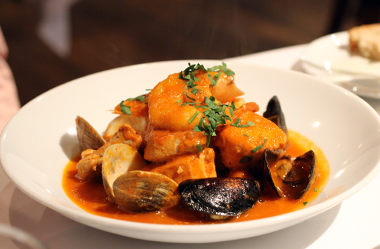 A hearty seafood stew.