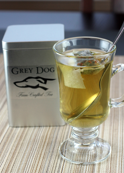 Take a sip of the unusual teas by Grey Dog Tea.