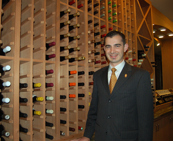 Roland Micu, the youngest certified Master Sommelier in the world. (Photo courtesy of the International Culinary Center in Campbell)