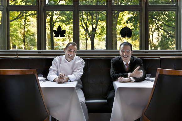 Daniel Humm (right) and Will Guidara (right). (Photo by Francesco Tonelli)