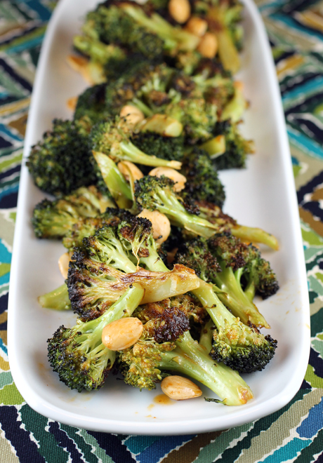 Roasted broccoli with a smoky-sweet paprika dressing.