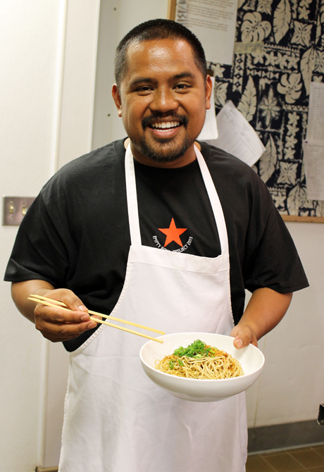 Chef Sheldon Simeon of Star Noodle in Maui.