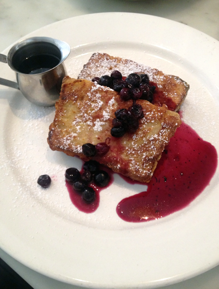 Cook St. Helena's bread pudding French toast. (Photo courtesy of the restaurant)
