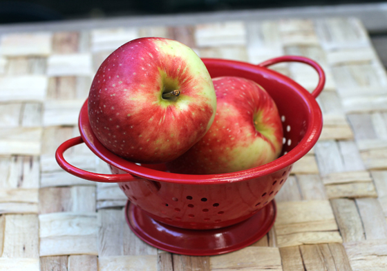 One of fall's earliest apples: the SweeTango.