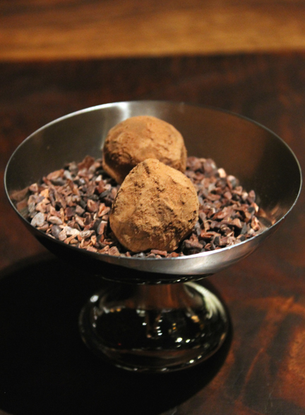 And truffles that absolutely positively have to eaten in one bite.