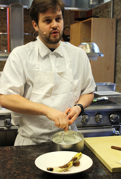 Chef Carl Kristian Frederiksen of Aamanns-Copenhagen talks about New Nordic cuisine.