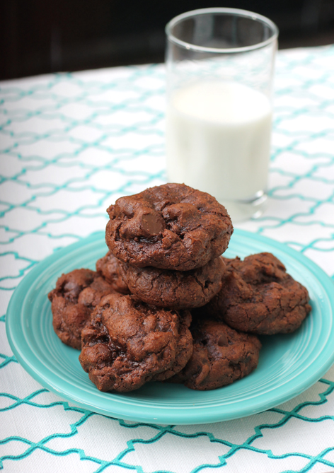 You won't believe how much chocolate is in these cookies.
