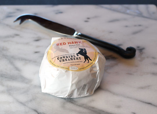 Cowgirl Creamery's Red Hawk cheese.