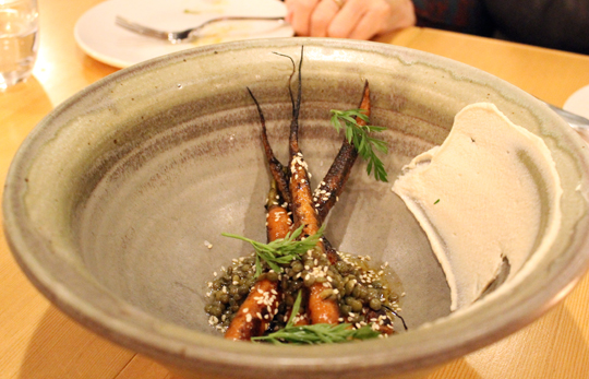 Simple carrots done beautifully.