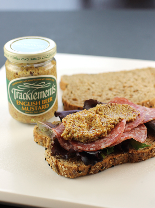 Tracklements Beer Mustard livens up any sandwich.