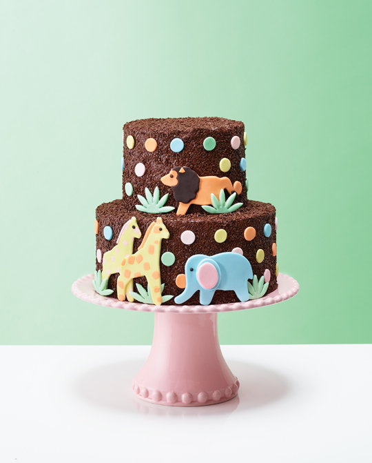 Kara's "Safari'' cake. (Photo courtesy of Kara's Cupcakes)