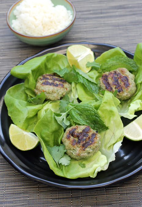 Lemongrass, garlic, shallots and so much more flavor these pork patties.