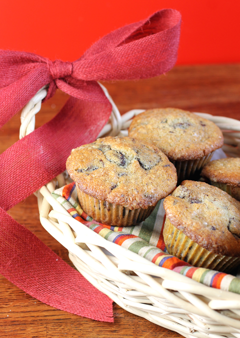 Nothing says "I love you'' like a basket of fresh-baked muffins loaded with chocolate.