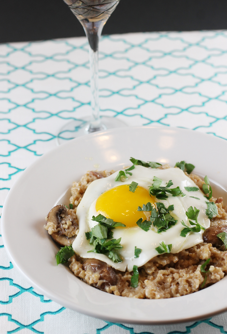 Oatmeal for dinner -- a comfort dish even naysayers will love.