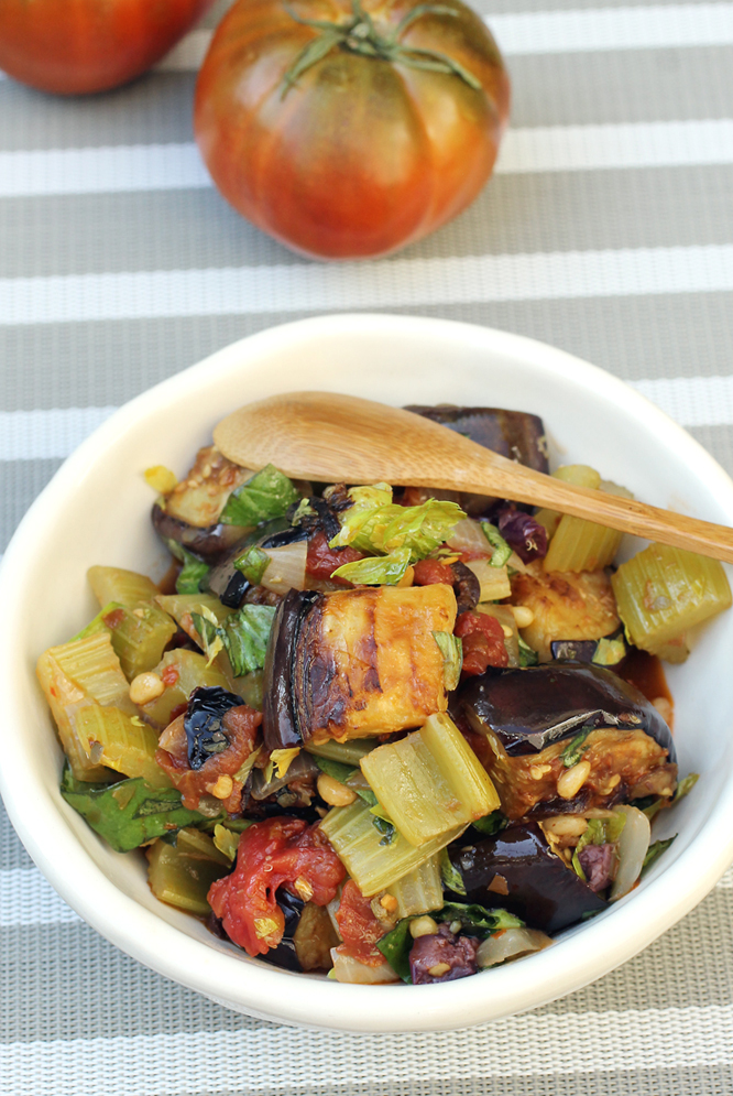 Just imagine all the ways you can enjoy this caponata.