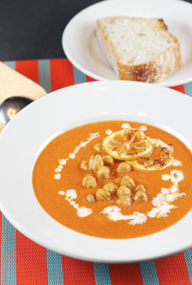 A tomato soup that goes down so easy.