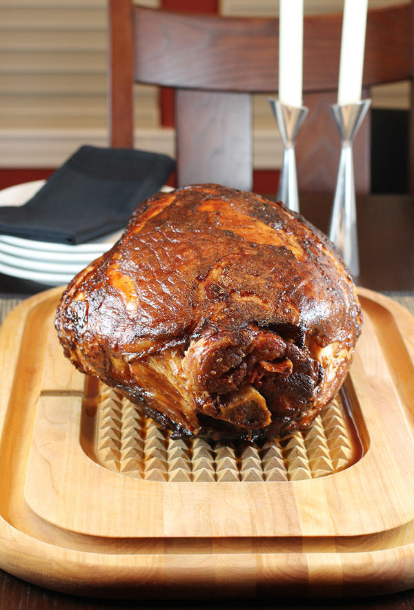 A magnificent ham from Snake River Farms.