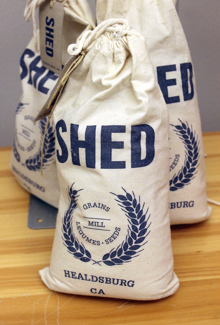 You can find house-milled flour at the Healdsburg Shed -- and a whole lot more.