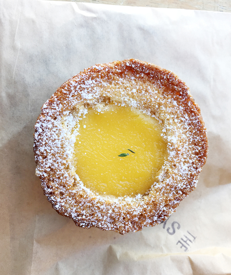 How pretty is this lemon cake from Sycamore Kitchen?