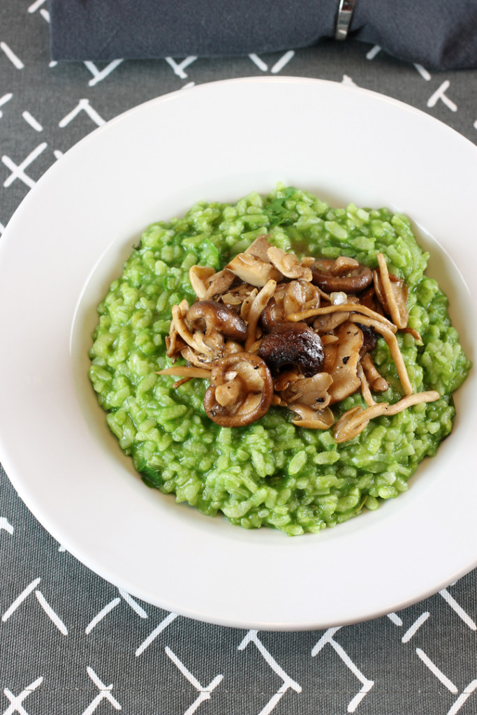 It’s Easy Being — (And Making) — Green Risotto | Food Gal