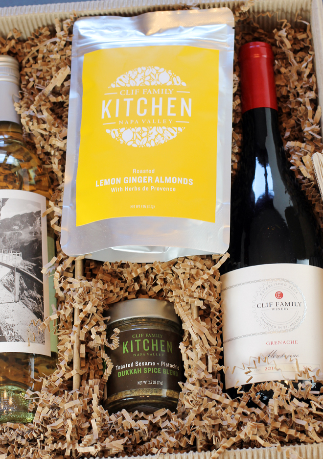 The April wine club box.