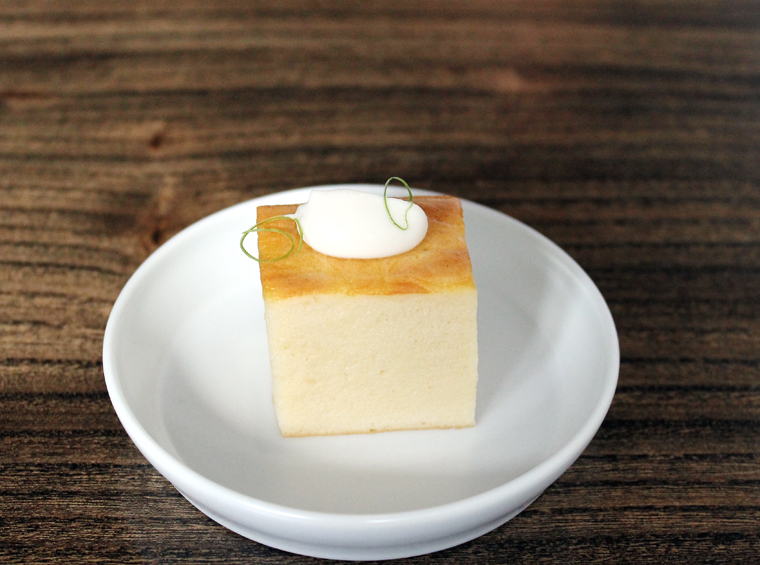 Shrimp chiffon cake.