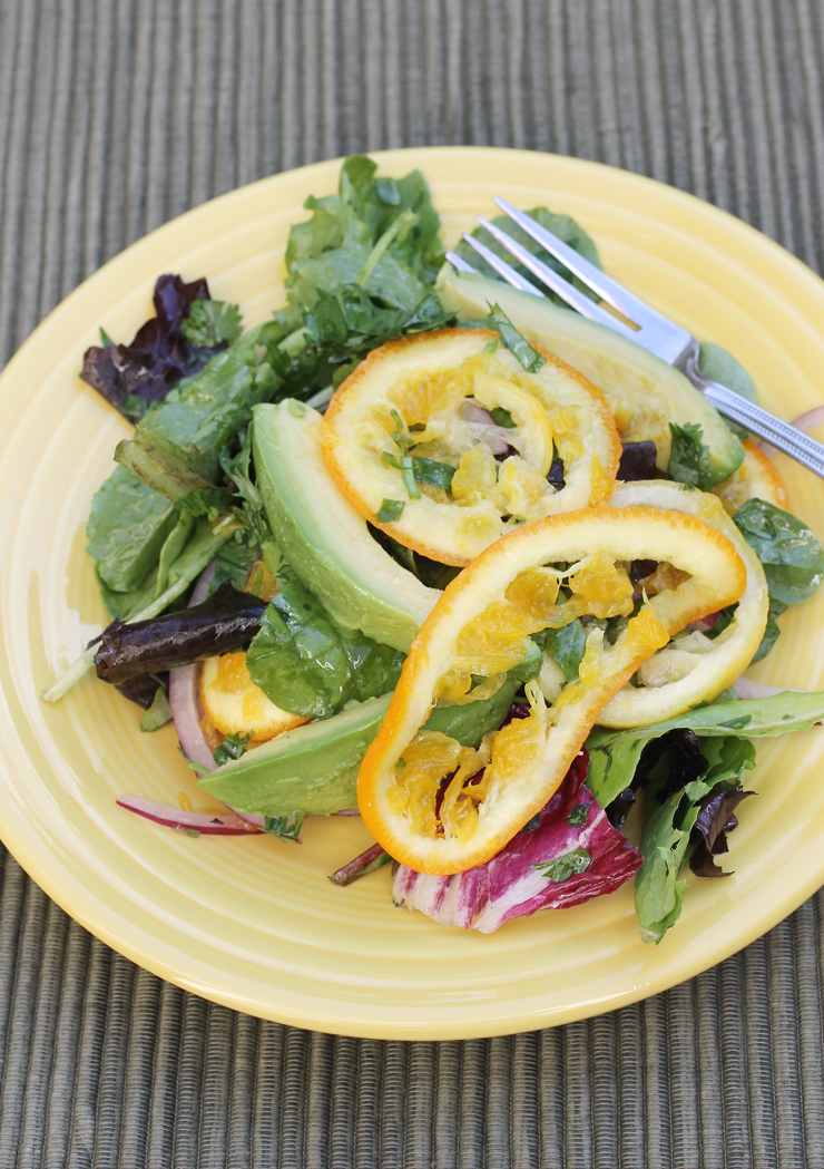A sublime salad that makes use of whole citrus (except for the seeds). 