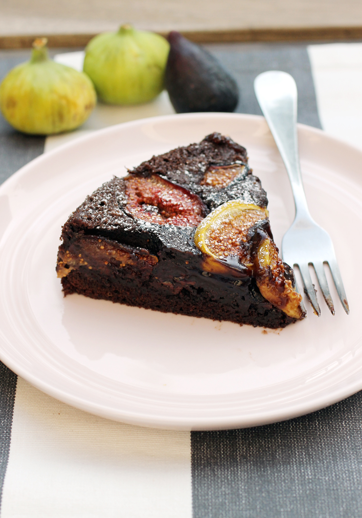 You'll fall hard for this chocolate fig cake. I sure did.