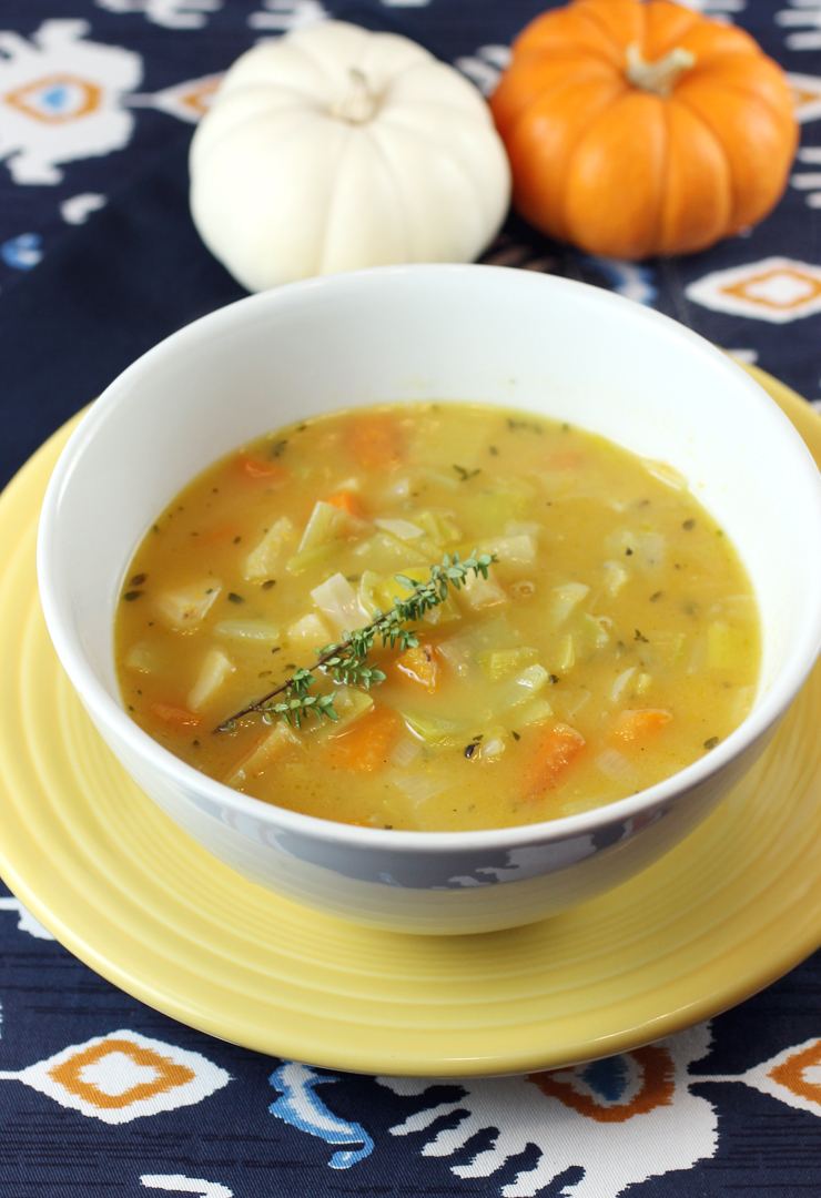 A simple looking soup that has a deceptive depth of flavor.