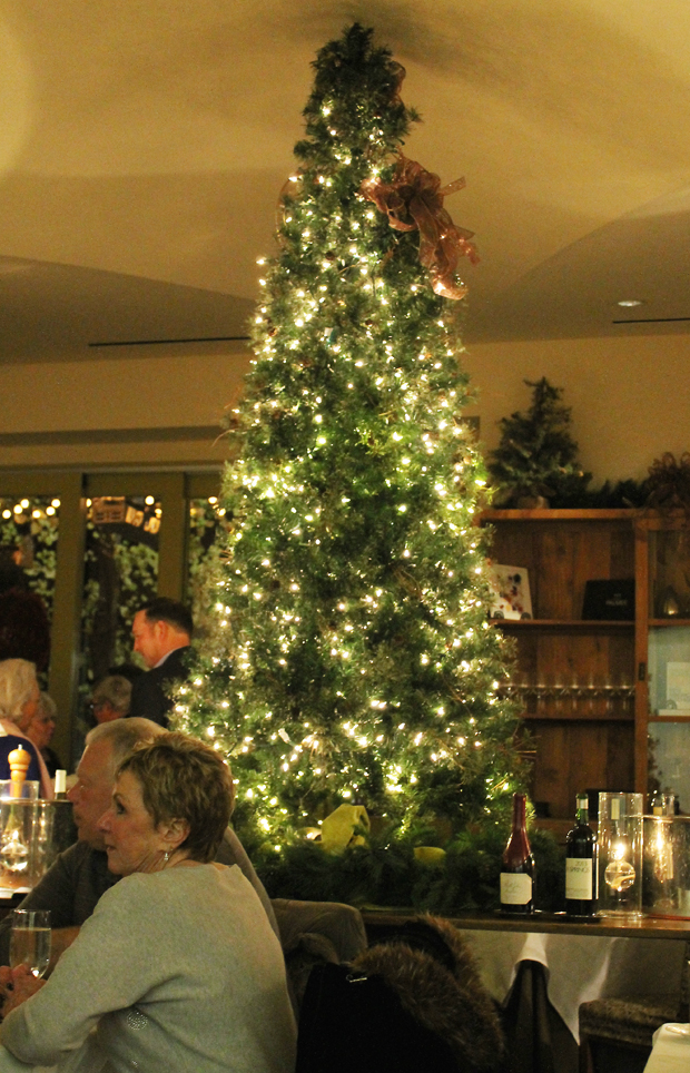Dry Creek Kitchen -- all done up for the holidays.