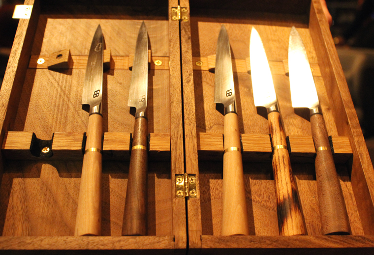 A selection of knives.