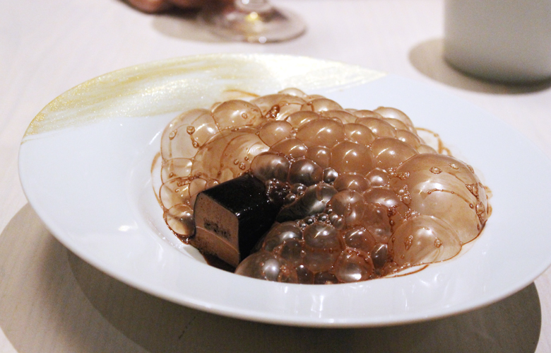 A unique chocolate dessert from Spain recreated and served at In Situ.