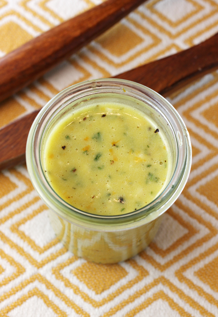 Fresh rosemary and a load of citrus make up this bright, zesty vinaigrette.