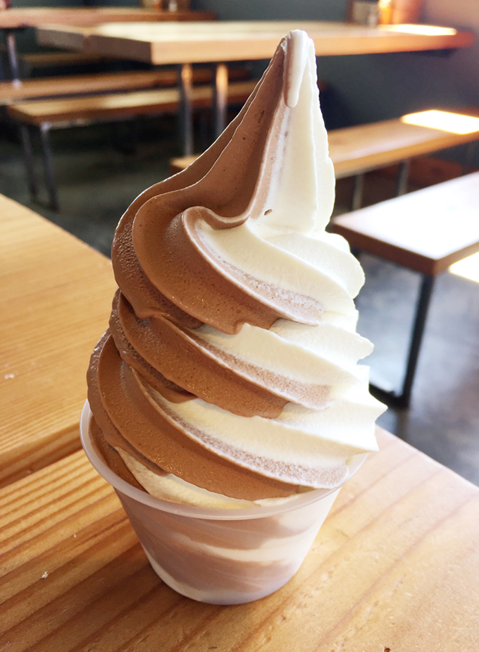 Enjoy soft serve and a whole lot more at Handline.