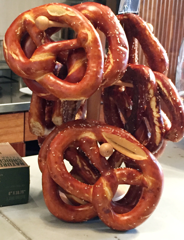 Irresistible pretzels.