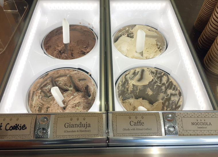 A sampling of flavors.