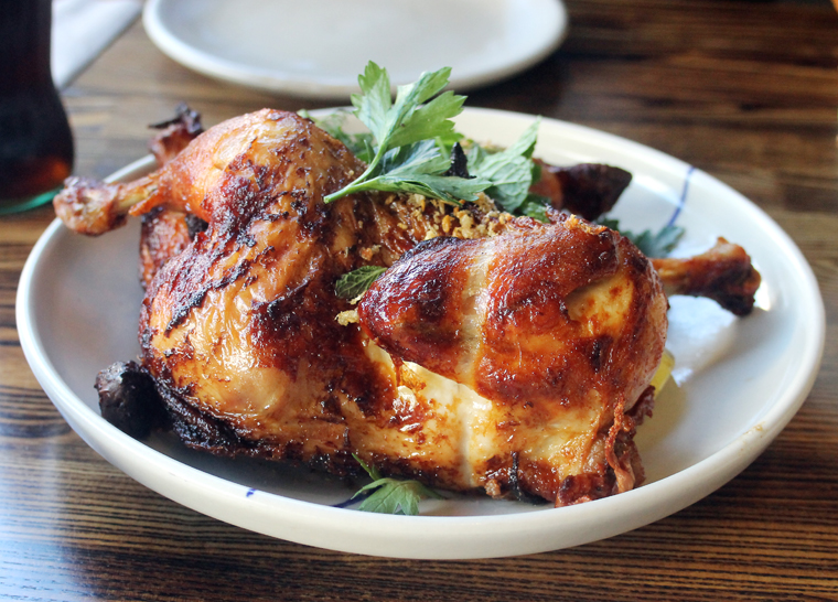 Roast chicken perfection.