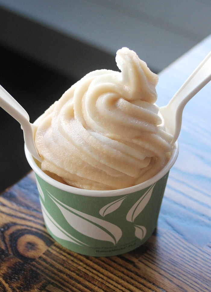 Sarah Rich is a trained pastry chef, so you have to try the soft serve.