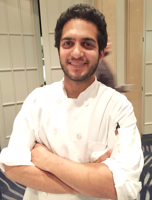 Chef Arun Gupta, new executive chef of Dosa, at the recent Taste & Tribute event in San Francisco.