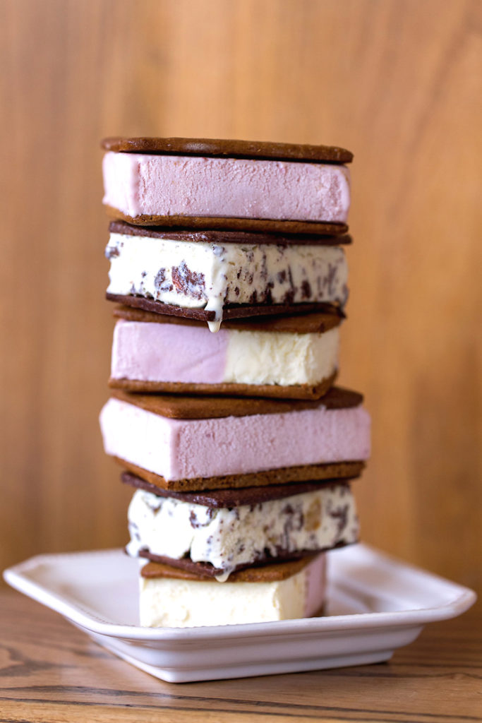 Of Gourmet Ice Cream, Nuts and Sandwiches Food Gal
