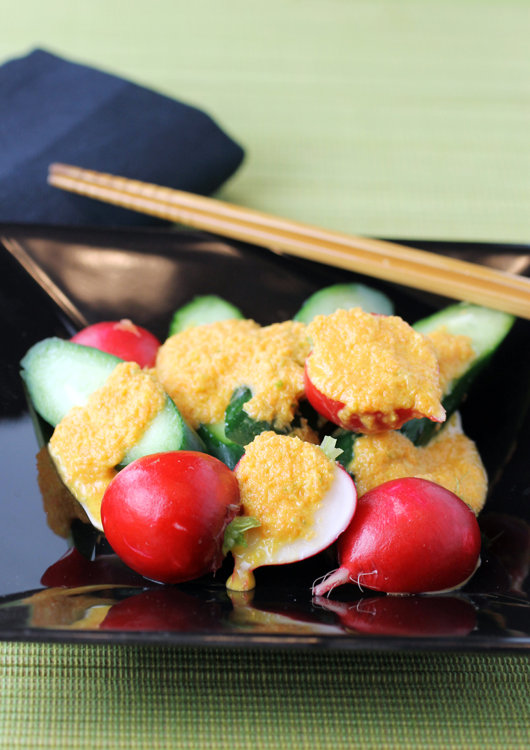 A healthier take on your favorite Japanese restaurant salad dressing.