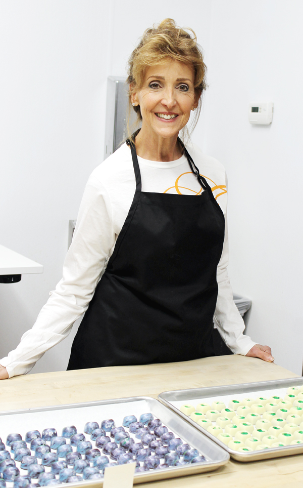 Chocolate-maker Angelica Duarte.