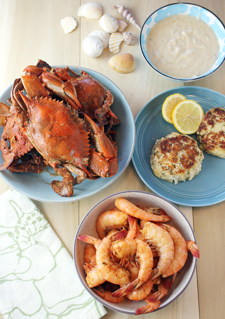 The "Best Sellers Sampler'' from Cameron's Seafood.