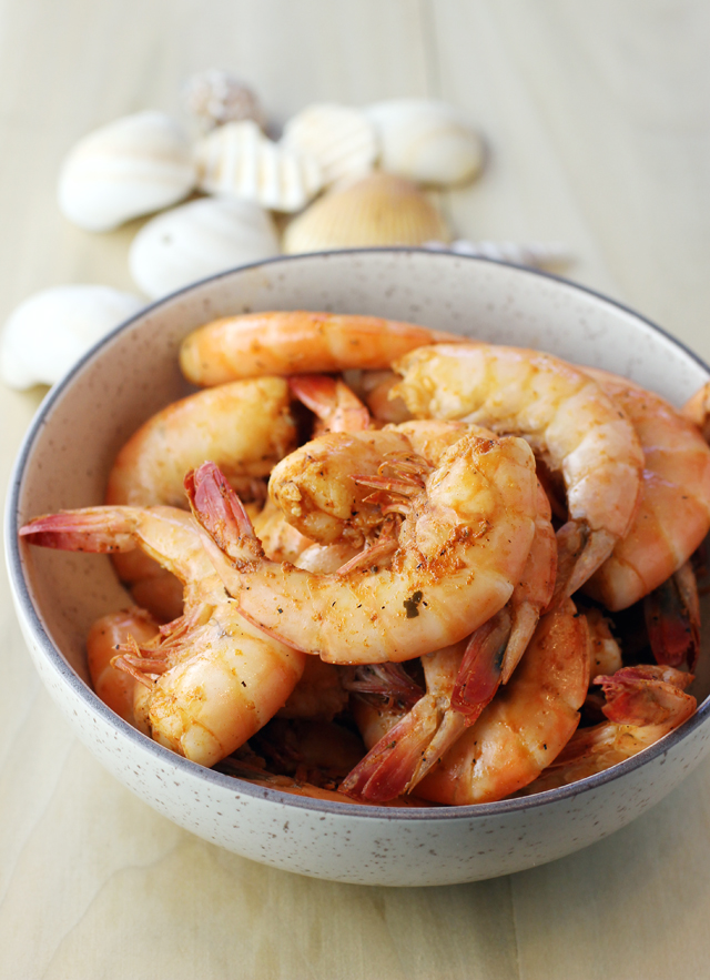 Prepare to get messy with peel-and-eat shrimp.