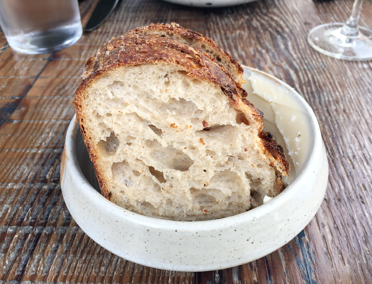 You can buy a whole loaf of the house-made bread to take home, too.