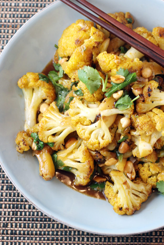 Can We Say Kung Pao Cauliflower? Food Gal