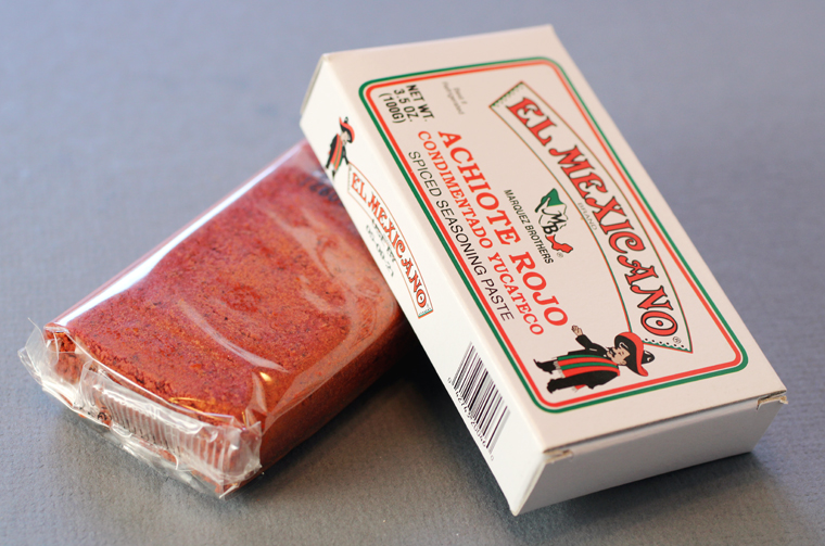 Achiote paste.