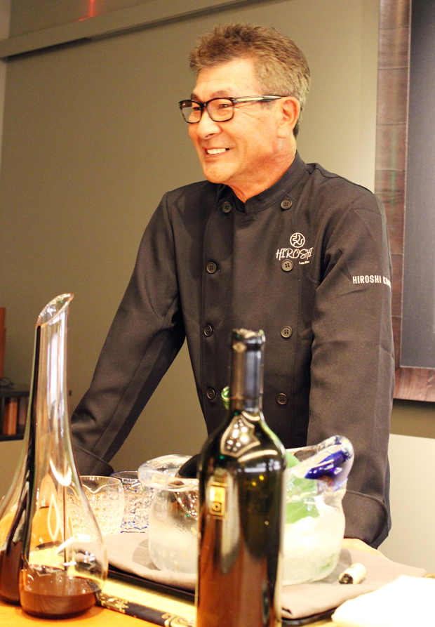 Chef Hiroshi Kimura.