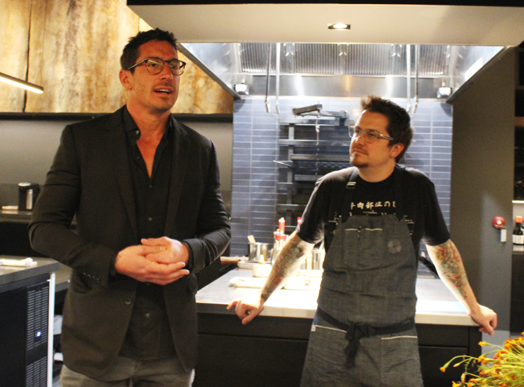 Co-Owner Ben Jorgensen (left) and Chef-Owner Marc Zimmerman (right).
