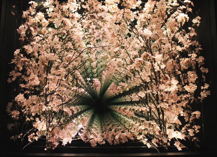 The stunning cherry blossom mirror.